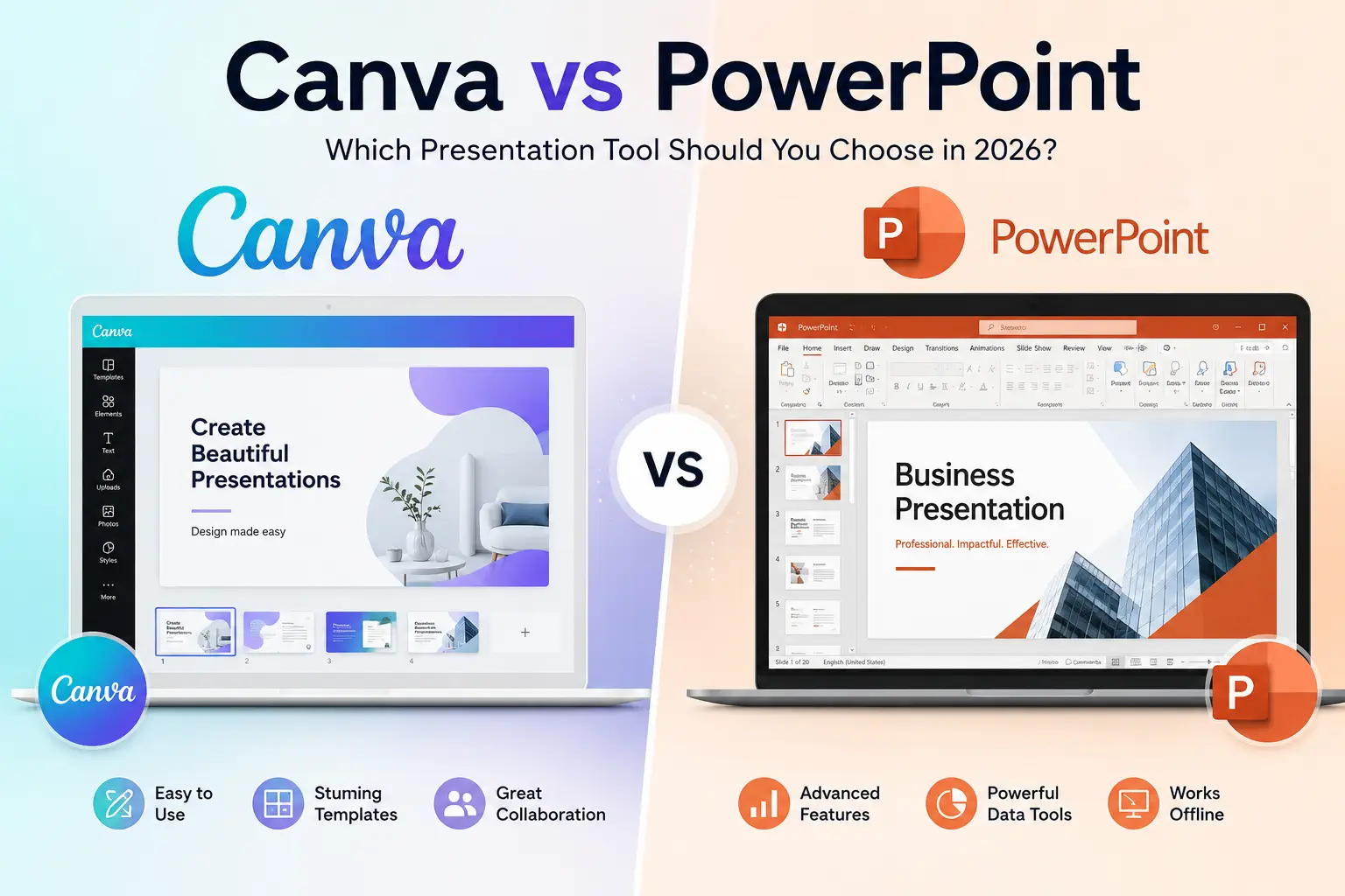 canva vs powerpoint